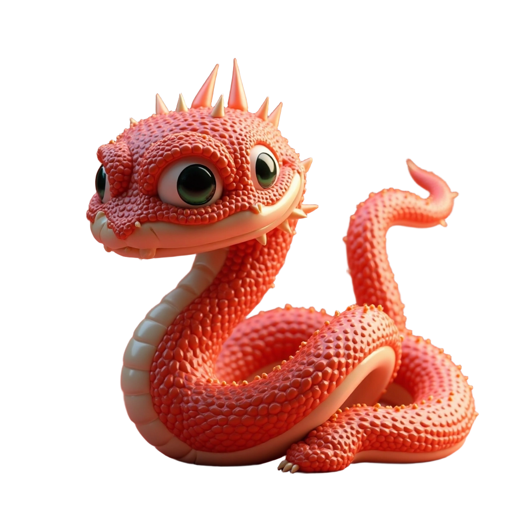 Cute Dragon Snake